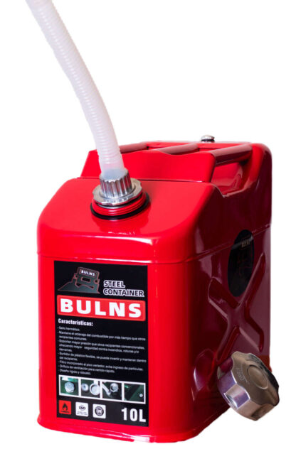 imagen galonera bulns color rojo 10 litros